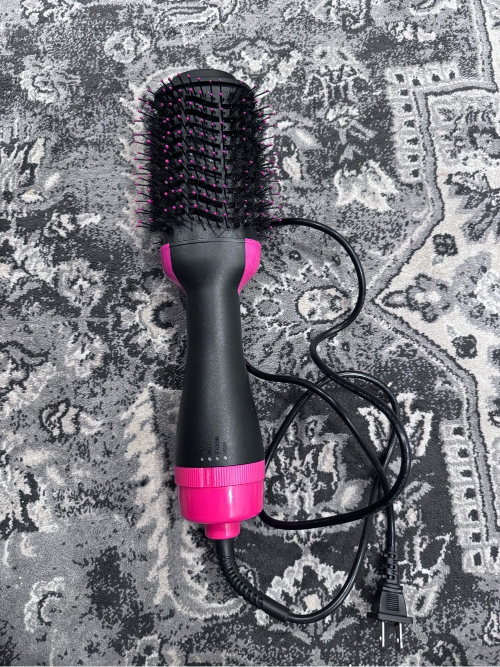 Pink & Black Styling Brush - Women's Brush